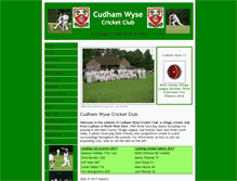 Tablet Screenshot of cudhamwyse.co.uk